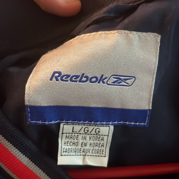 NFL Super Bowl XL (40) 2006 Large Pullover Windbreaker Jacket by Reebok - Picture 4 of 5